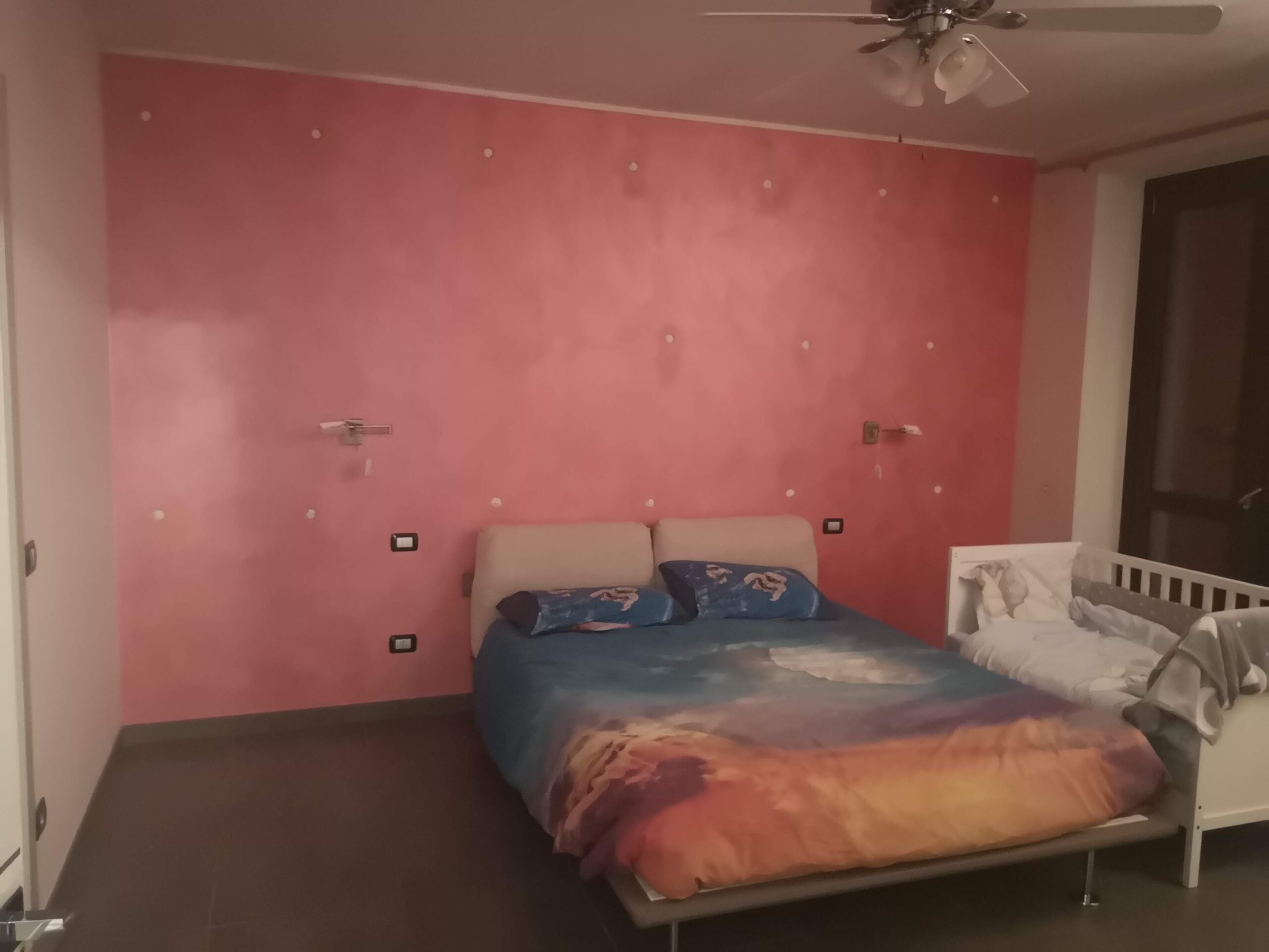 Camera da letto prima del restyling
